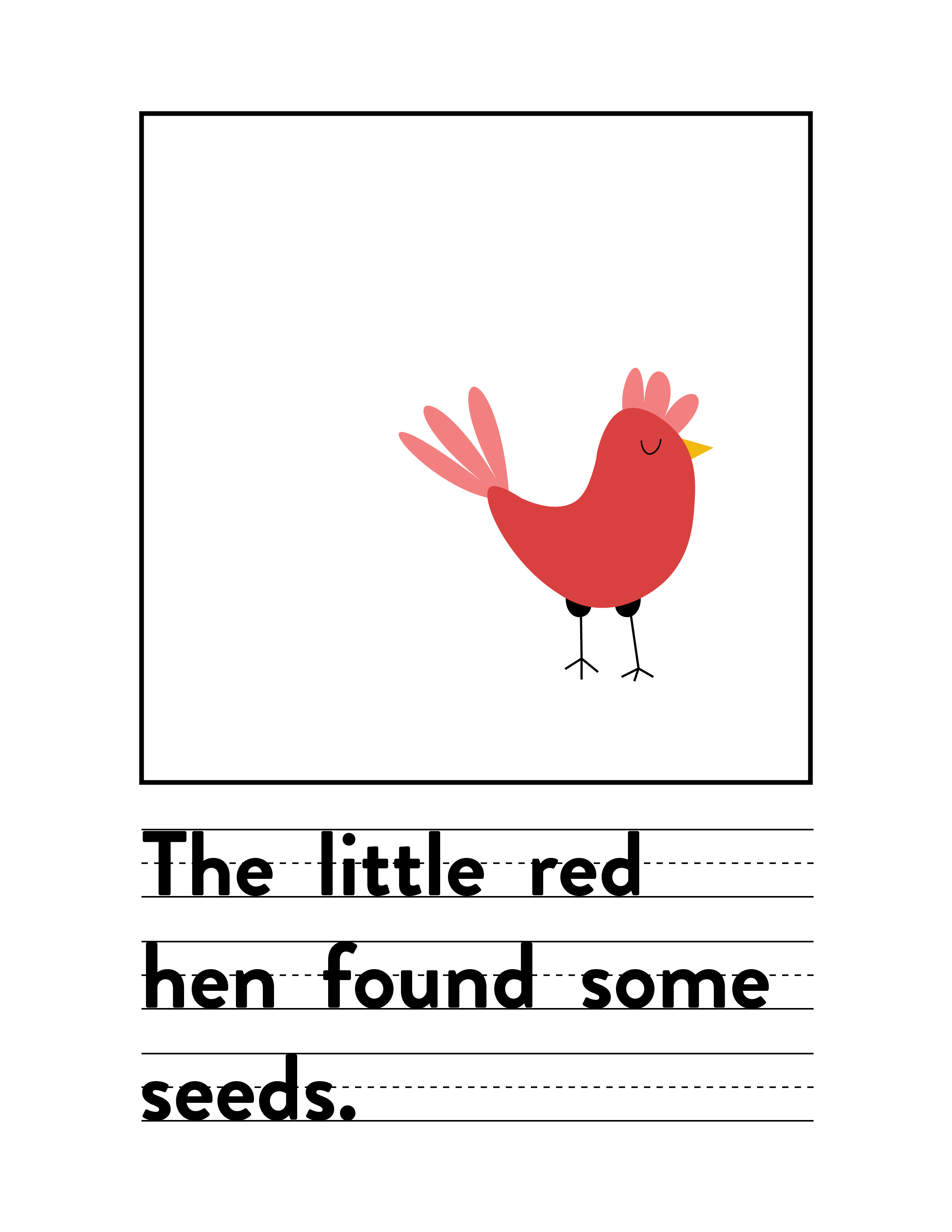 script for red hen